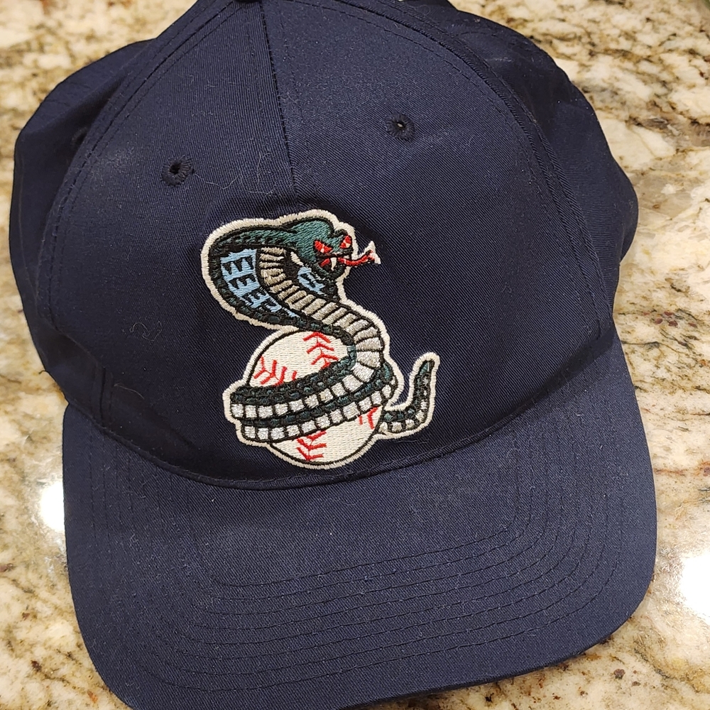 Vintage Kissimmee Cobras Baseball Snapback Hat Outdoor Cap Minor League Florida